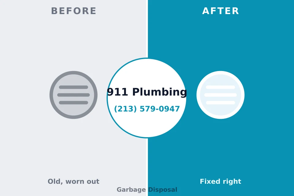 Before and after: plumbing repair Harris Hill, NY